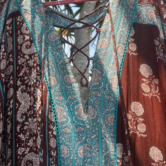 Bohemian Queen Maxi Kaftan - Picture 10 of 11